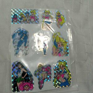 Lot No20 - 4 pages of vintage stickers in various sizes and designs